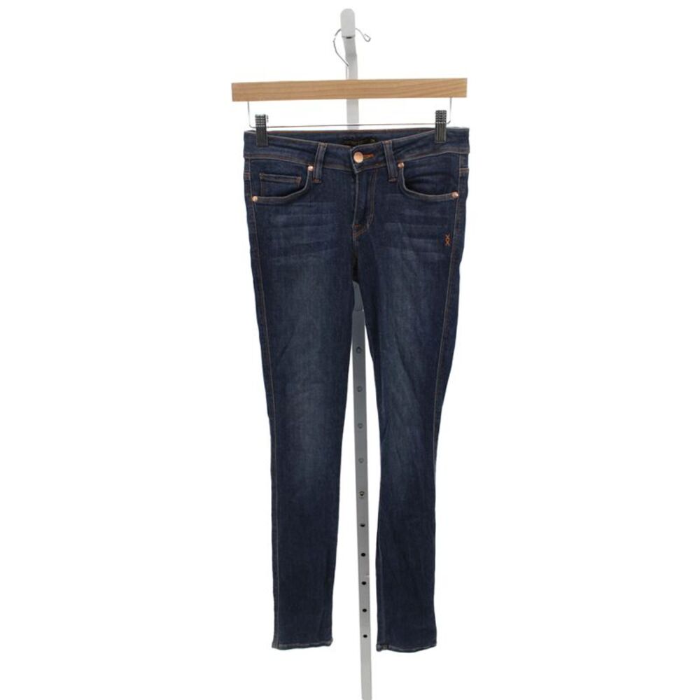 Genetic Denim Women Skinny Jeans Blue Viscose Mid Rise Size 26